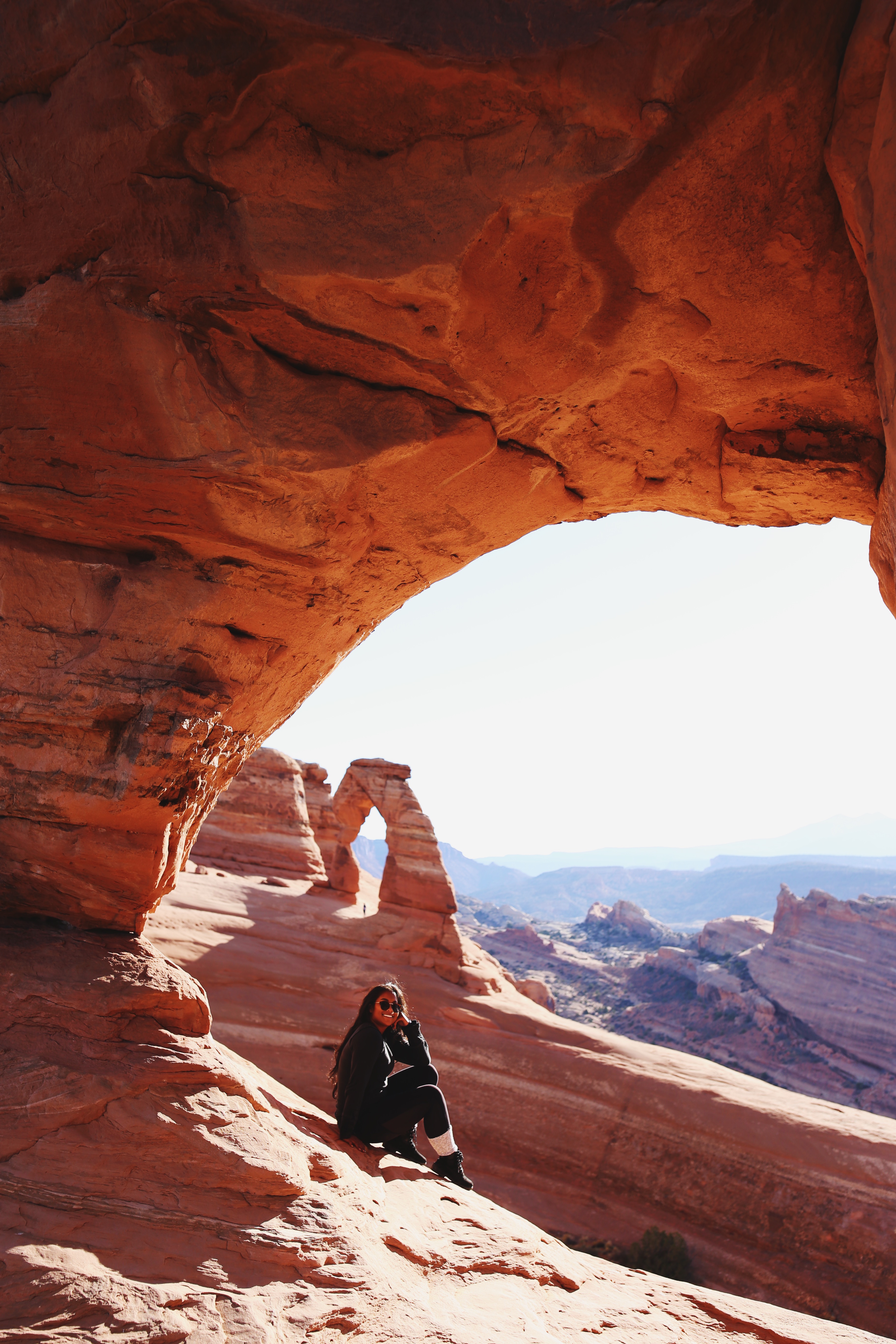 hiking, great outdoors, red rocks, moab utah, girl hiking