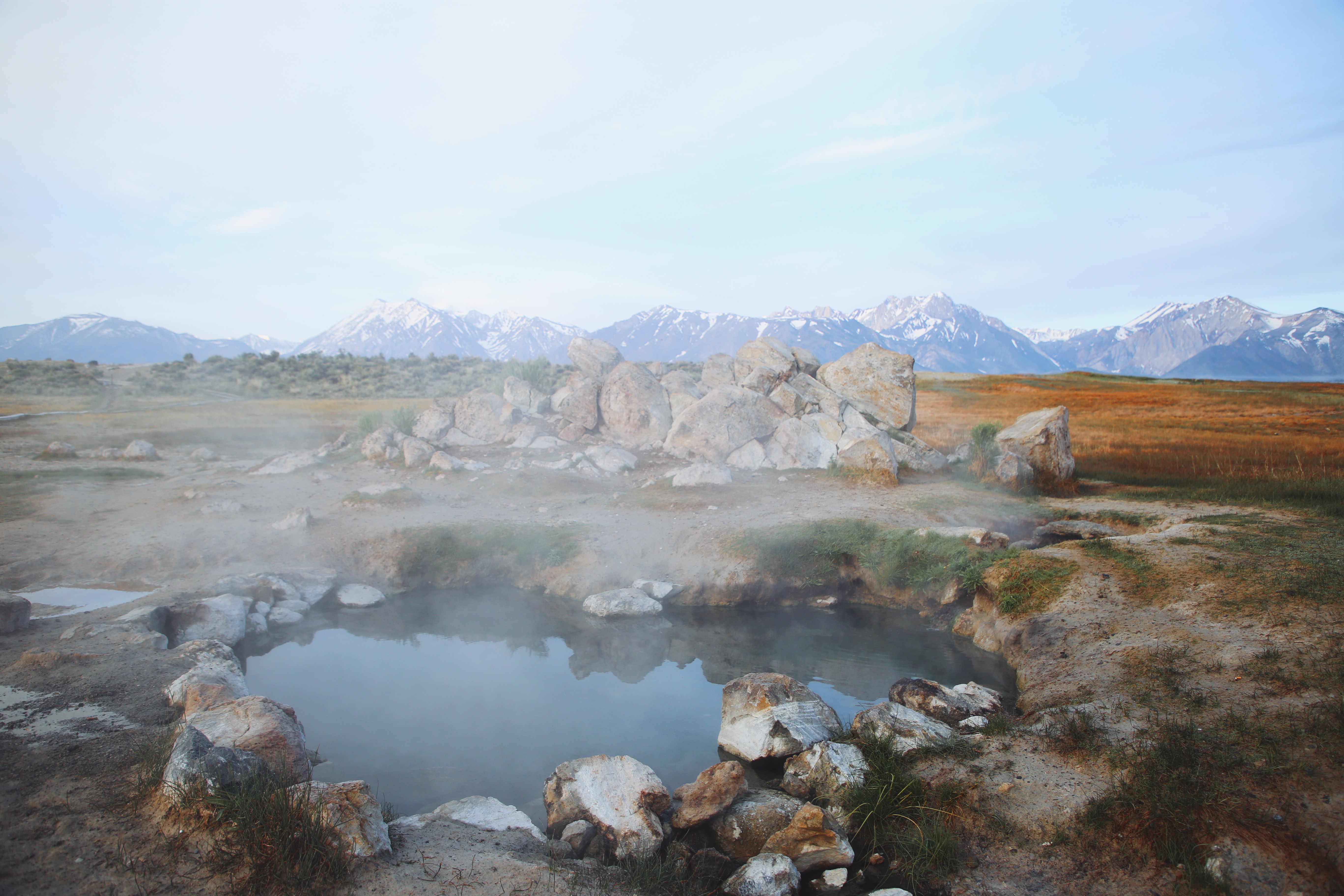 hot springs mammoth outdoors getaway vacation