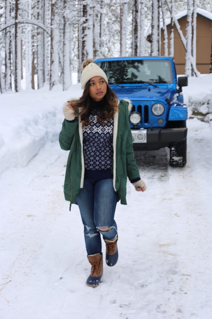 How to Conquer Snow Day Fashionably