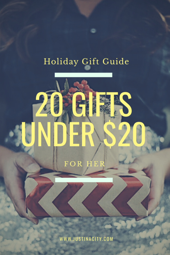 Holiday Gift Guide: 20 Gifts Under $20 For Her