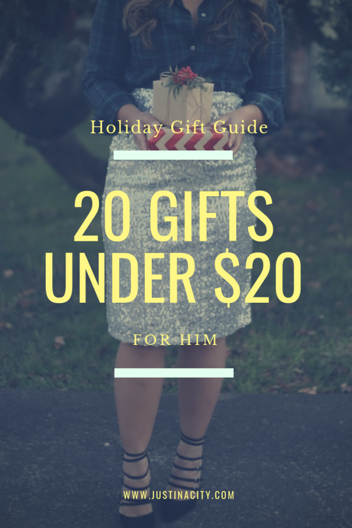 Holiday Gift Guide: 20 Gifts Under $20 For Him